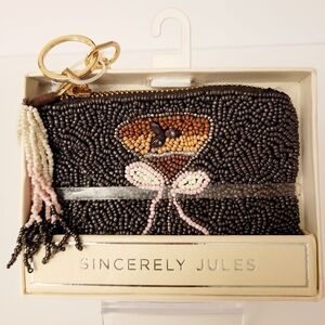 Sincerely Jules Beaded Pouch Martini